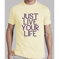 shirt manga short guy just live your life