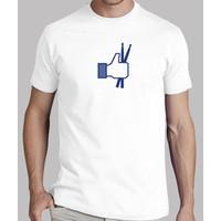 shirt i like facebooks drumsticks bat