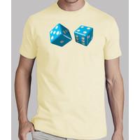 shirt blue dice