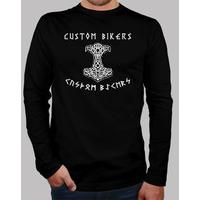 shirt manga long viking biker
