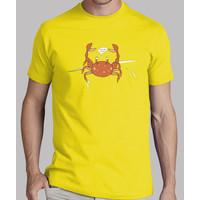 short yellow little crab