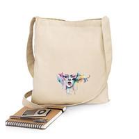 shoulder bag - watercolor girl 01