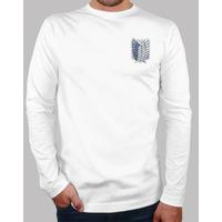 shingeki no kyojin - logo front and back