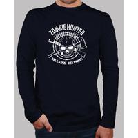 shirt manga long zombie hunter