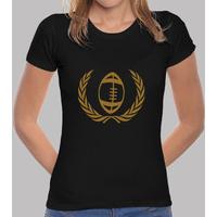 shirt woman black rugby