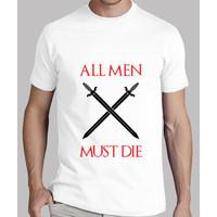 shirt game of thrones: all men must die