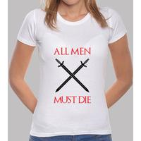 shirt game of thrones: all men must die