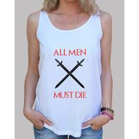 shirt game of thrones: all men must die