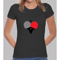 shirt table tennis woman dark gray best quality