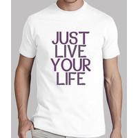 shirt manga short guy just live your life