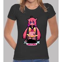 shirt manga short of female demon girl