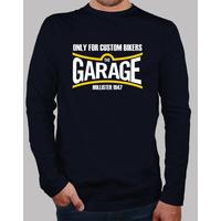 shirt manga long for custom bikers