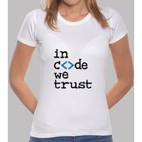 shirt geek: in code we trust