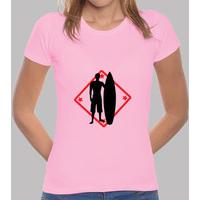 shirt surf woman, pink, top quality