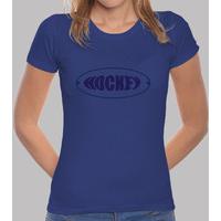 shirt hockey wife, royal blue, top quality