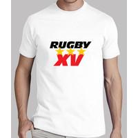 shirt rugby man white top quality