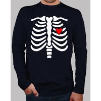 shirt manga long skeleton