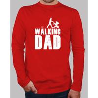 shirt manga long the walking dad