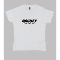 shirt child hockey, short sleeve, white