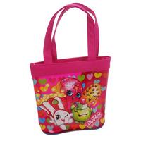 shopkins canvas beach tote bag 22 cm pink shopkins001005