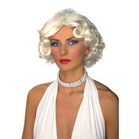 Short Blonde Vintage Hollywood Wig