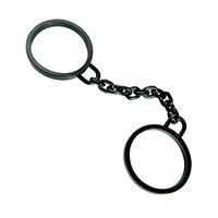 Shackles Rubber Accessory For Prisoner Convict Jail Fancy Dress