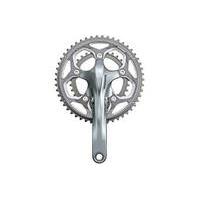 shimano rs500 4636 10 175mm silver speed double chainset aluminium