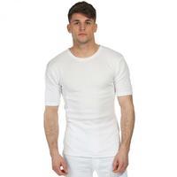 Short Sleeve Thermal Vest White