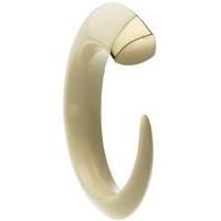 Shaun Leane Bangle Cap Ivory Resin Silver and Gold Vermeil