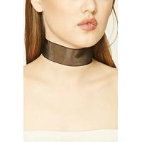 sheer woven choker