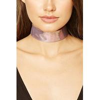 Shimmering Woven Choker