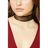 Sheer Satin Choker