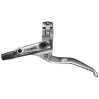 Shimano Deore T615 3 Finger Disc Brake Lever | Silver - Right