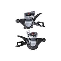 Shimano Deore LX T670 10 Speed Rapid Fire Pod Shifter Set | Silver