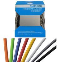 Shimano Road Gear Cable Set - PTFE - Grey
