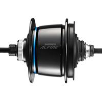 Shimano Alfine S705 Di2 11 Speed Internal Gear Hub | Black - Aluminium - 32 hole