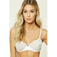 Sheer Lace Underwire Bra