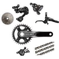 shimano deore xt m8000 11 speed groupset 1x11 groupsets build kits