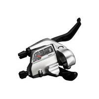 Shimano Alivio T4000 3 x 9 Speed STI Shifters | Silver - Right