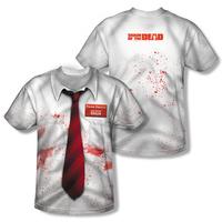 Shawn Of The Dead - Bloody Shirt (Front/Back Print)