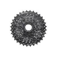 shimano hg31 8 speed mtb cassette black 11 34 tooth