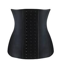 Shaperdiva Women\'s Steel Boned Latex Shaper Waist Training Corset Cincher