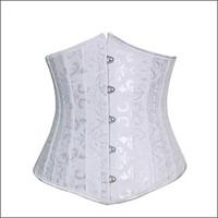 shaperdiva womens underbust 24 steel bone corsets and bustiers for wai ...