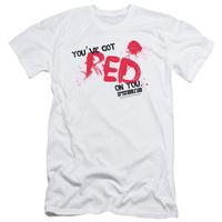 shaun of the dead red on you slim fit