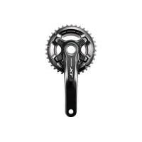 Shimano Deore XT M8000 34/24T 4-Arm 11-Speed MTB Chainset - For 51.8mm Chainline | Black - Aluminium - 170mm