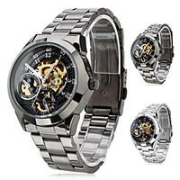 SHENHUA Men\'s Premium Alloy Style Analog Mechanical Wrist Watch (Assorted Colors) Cool Watch Unique Watch Fashion Watch