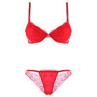 shaperdiva womens push up embroidery bras set lace lingerie bra and pa ...