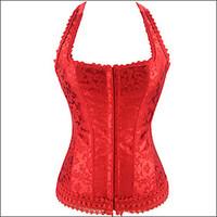 shaperdiva womens princess paisley satin renaissance overbust corset t ...