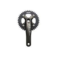 shimano zee m640 2013 chainset 83mm bb black mix 170mm