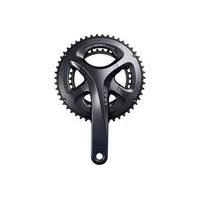 shimano sora r3000 5034t compact double road 9 speed chainset black al ...